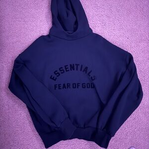 Fear of God Essentials black limo Hoodie